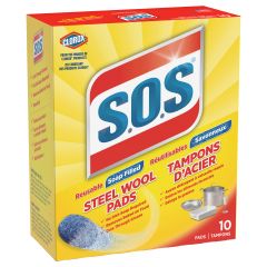 SOS steel wool soap pad