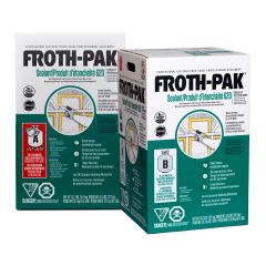 Produit d'étanchéité Froth-Pak, 620 pi²