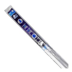 Coupe-froid en aluminium pour bas de porte avec insertion en vinyle, argent, 36"