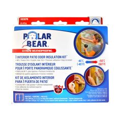 Pellicule isolante et rétrécissante pour porte patio, 1.0mm x  80" x 86"