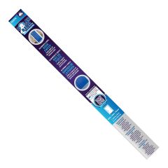 Coupe-froid en aluminium et vinyle pour porte, blanc, 36"