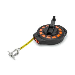 Ruban à mesurer long en acier, 3/8" x 100'