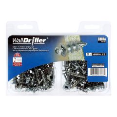 Ancrages WallDriller Zinc #8L (+ Vis) (50)