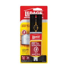 Colle époxy à prise rapide, jaune translucide, 25 ml