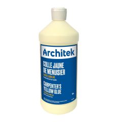 Colle de menuiserie, jaune, 1 l