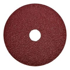Disques abrasifs en fibre d'oxyde d'aluminium, 5" x 7/8", grain 36, en vrac