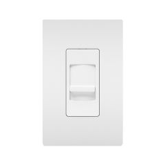 Gradateurs à glissière unipolaire large Legrand, blanc, 120 V, 450 W, 2/pqt