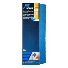 Éponge de ponçage Norton ProSand, Très grande, Angle unique , 9" x 3 5/16" x 1", Gr. 180, 1/pqt