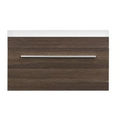 Wall Vanity and Sink - Alamo Relax - 1 Drawer - Alamo Oak - 30" x 17 3/4"