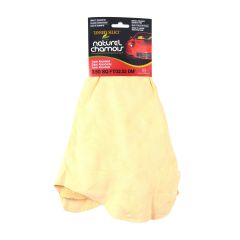 Chamois en cuir 100 % naturel pour automobile, 24"