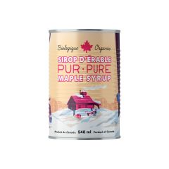 Canne pour sirop d'érable Bio 540 ml + Couvercle (200)