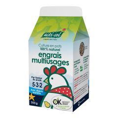 Pure Hen Manure Fertilizer - 5-3-2 - 350 g