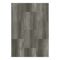 Vinyl Tile - SPC - 5 mm - Bora - Ardoise - 12" x 24"