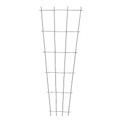 Trellis for Climbing Plants - Fan-Shaped Model - 72" x 23" - Black