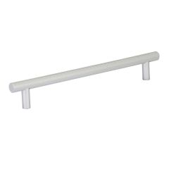 Poignée contemporaine en métal, 192 mm, aluminium