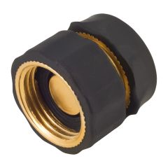 Metal Product End Connector with Water Stop