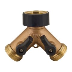 Metal 2-Way Hose Valve