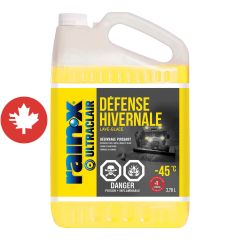 Lave-glace Défense Hivernale Rain-X Ultraclair, -45 ° C, 3,78 l