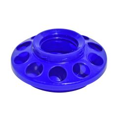 Poultry B4 Plastic Feeder Base - 1 L - Blue