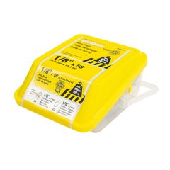 Câble pour avion, acier galvanisé, 7 x 19 - 1/8" x 50'