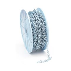 Chaîne monte-charge, fini zinc, #12 x 100'