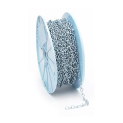 Chaîne monte-charge, fini zinc, #16 x 150'