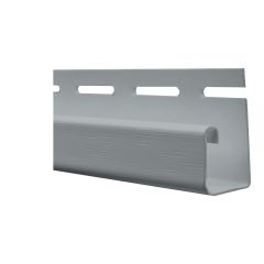 Moulure en J en vinyle, Étain, 5/8"