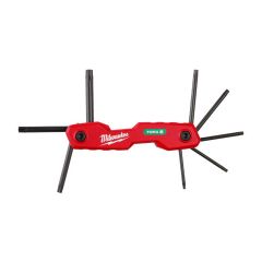 Ensemble de clés Torx, pliantes, 8 clés