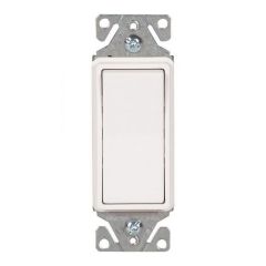 Interrupteur décoratif illuminé, 15 A, 120/277 V, unipolaire