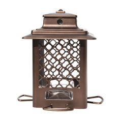 Bird Feeder - More Birds - Metal Hopper - Copper