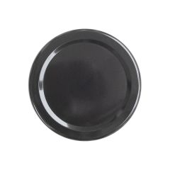 Couvercle TW, métal, noir, 63 mm
