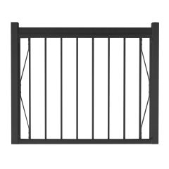 Barrière de piscine, Legacy, noir, 42" x 48"