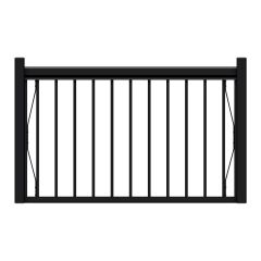 Ensemble de barrière, Legacy, noir, 36" x 42"