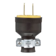 Fiche armée, jaune, 15 A