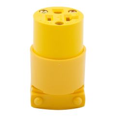 Connecteur en vinyle, jaune, 20 A