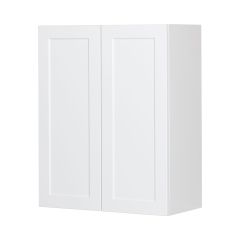 Caisson supérieur 2 portes, Shaker, blanc, 24" x 30" x 12 1/2"