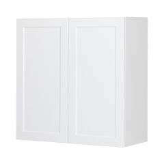 Caisson supérieur 2 portes, Shaker, blanc, 36" x 30" x 12 1/2"
