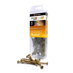 T25 Screw - PWR Drive Evo - Tan - #9 x  1/2" - 45/pkg