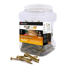 T25 Screw - PWR Drive Evo - Tan - #9 x  1/2" - 300/pkg