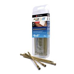 T15 Screw - PWR Drive Fit - Tan - #9 x 5" - 75/pkg