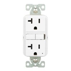 Prise électrique Eaton DDFT 20A 125V, inviolable, style décorateur, noir