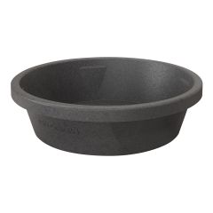 Red Barn Rubber Feed Pan - Black - 1 GL