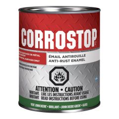 Anti-Rust Enamel - Corrostop -  John Deere Green - Gloss - 946 ml