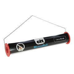 Rouleau attrape-mouches, jaune, 30 cm x 7 m