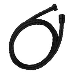 Tuyaux flexible, acier inoxydable, noir mat, 78"