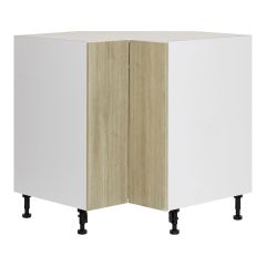 Caisson inférieur de coin 2 portes, Beauté Naturelle, bois, 33" x 34 3/4" x 24"