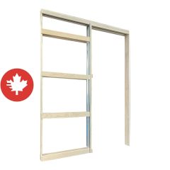 Bâti de porte, escamotable, préassemblé, 32"