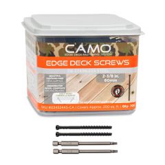 Deck Screws – Edge – 316 Stainless Steel - 2 3/8" – 700/pkg
