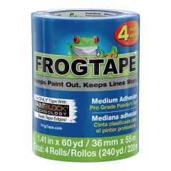 Ruban pro pour peintre, bleu, 1,41, 4/pqt