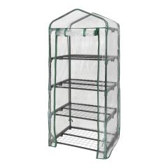 Mini-Greenhouse – 4-Tier - Green - 23,6" x 17,7" x 57"